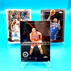 🔥Tyrese Maxey Lot! 🔥Silver Activators + Topps Holiday Insert! 🤯